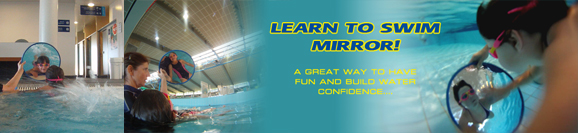 Learn To Swim Pool Mirror